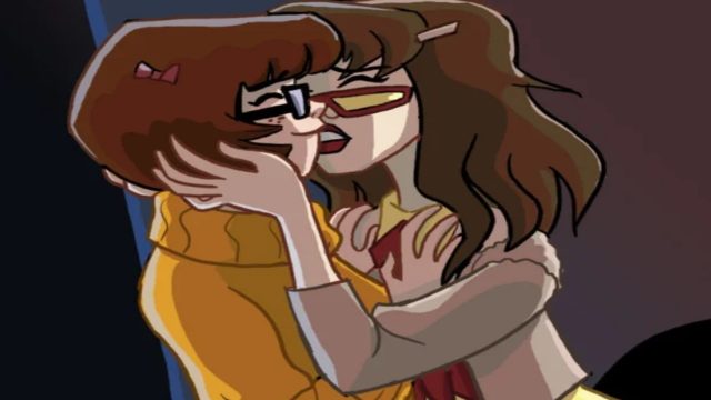 Velma kissing scooby doo xxx porn